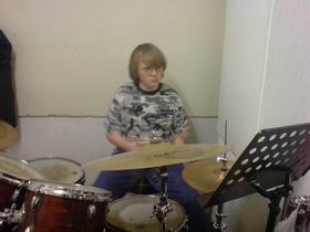 Ben preparing Grade 2