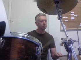 David, drummer of the 'The Voyeurs'